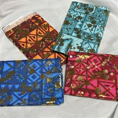 Batik Baskılı Giyim% 100 Polyester Malaya peştemâli Tekstil Kumaş
